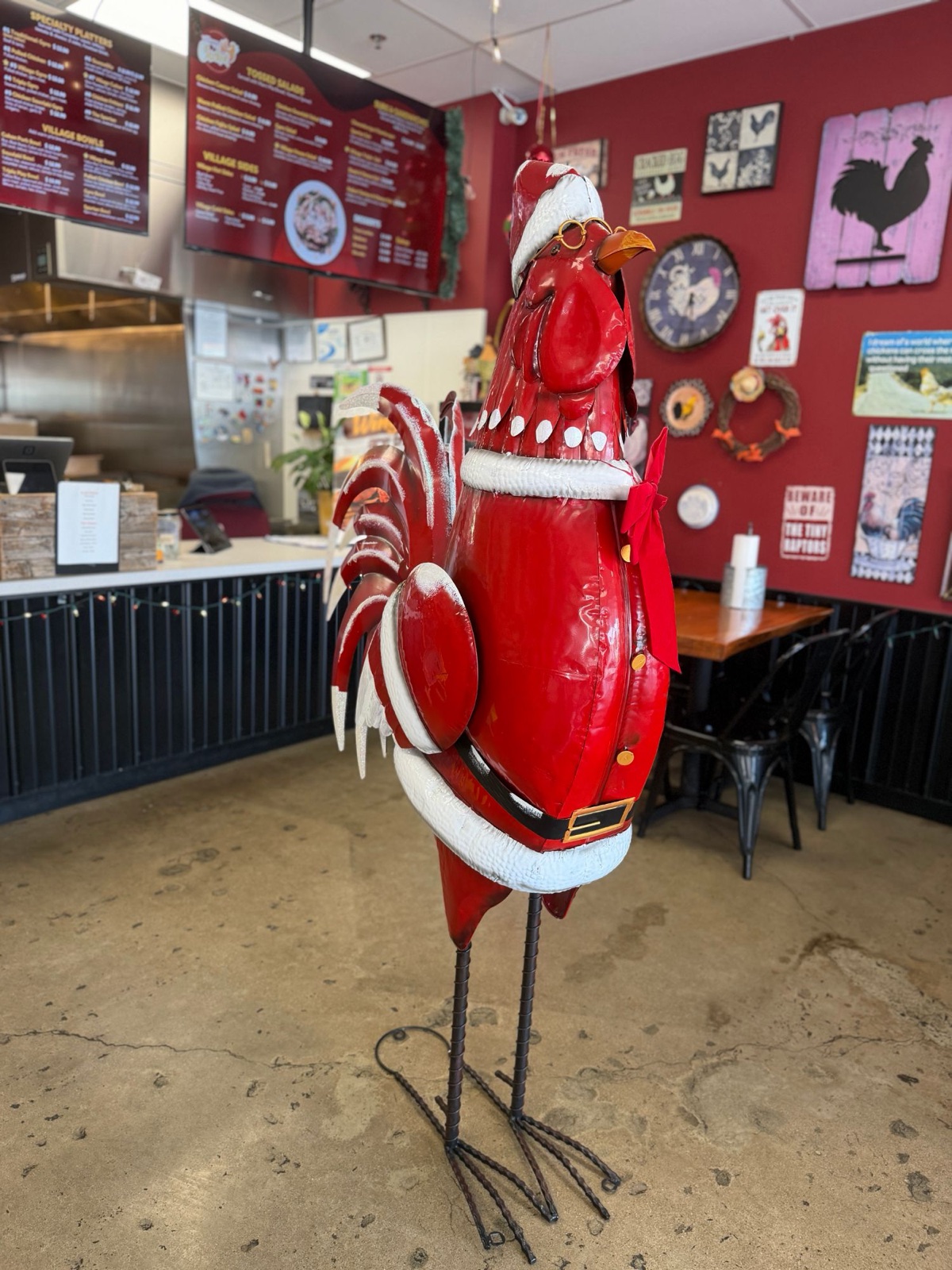 Big Red, our holiday regular.