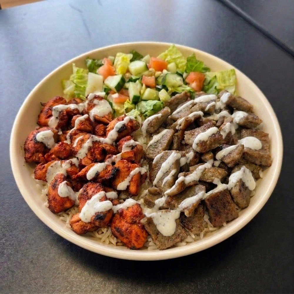 Chicken & Gyro Rice Bowl