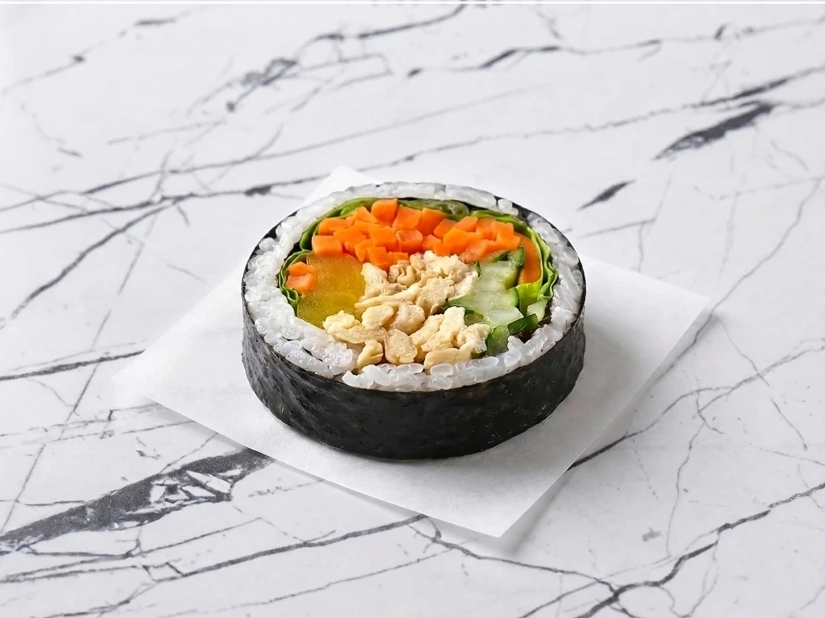 SWEET DRY FRIED TOFU GIMBAP