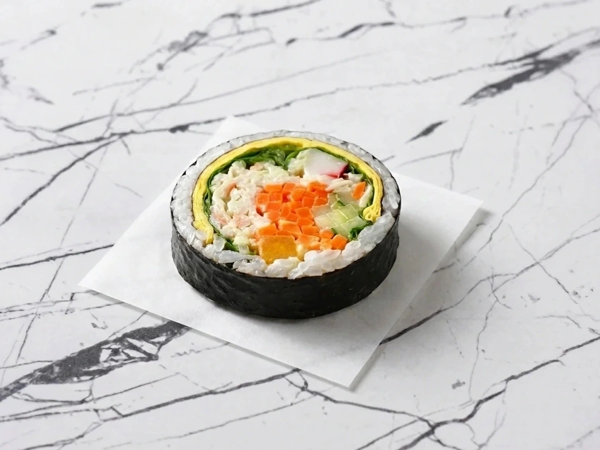 CRAB STICK WASABI MAYO GIMBAP