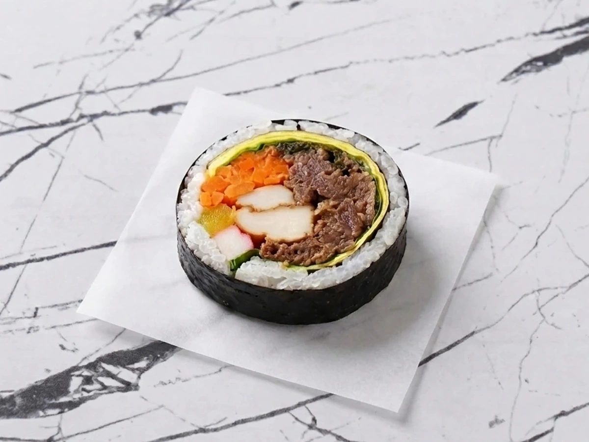 MUSHROOM BULGOGI GIMBAP