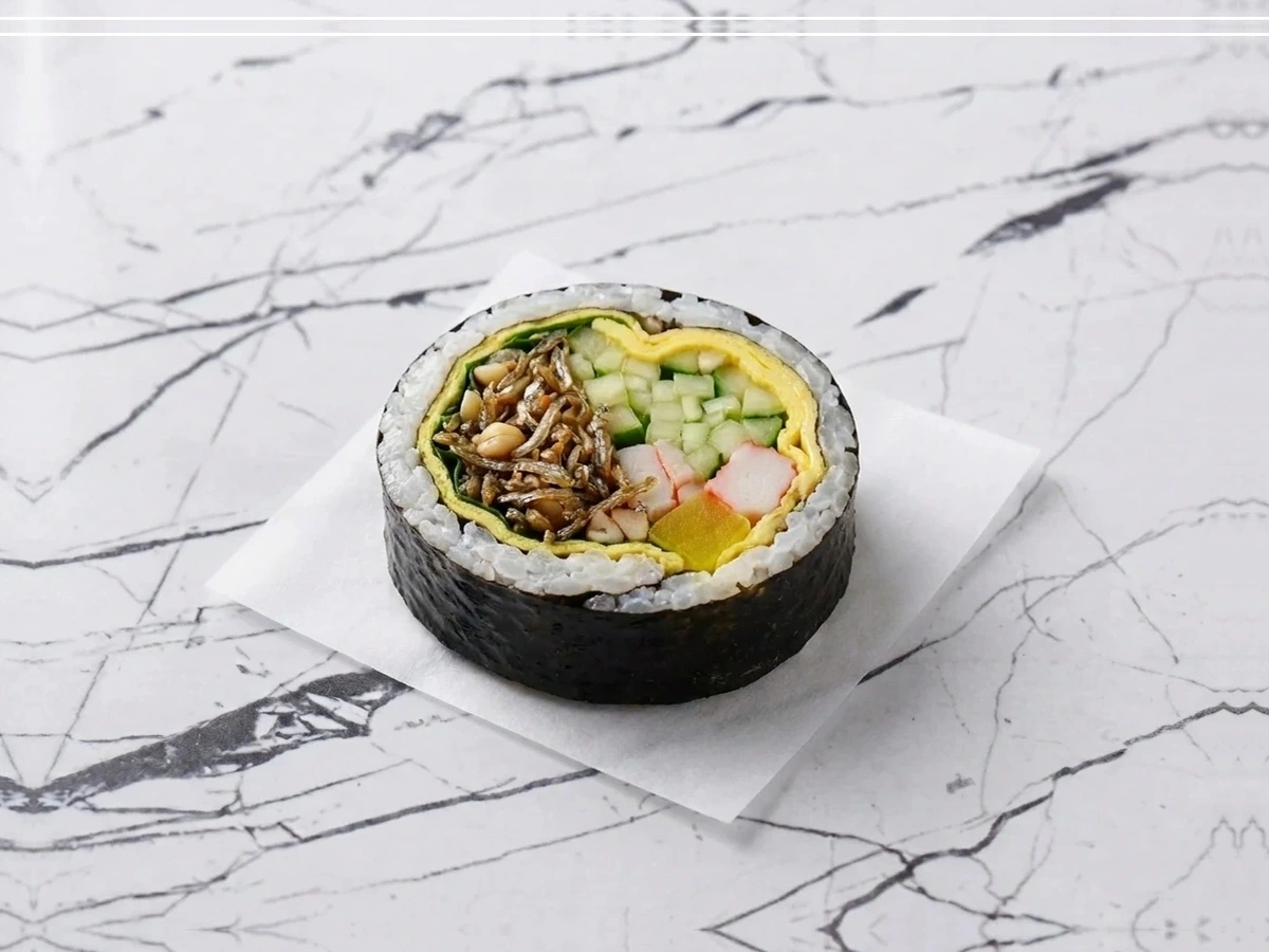 SPICY ANCHOVY & NUTS GIMBAP