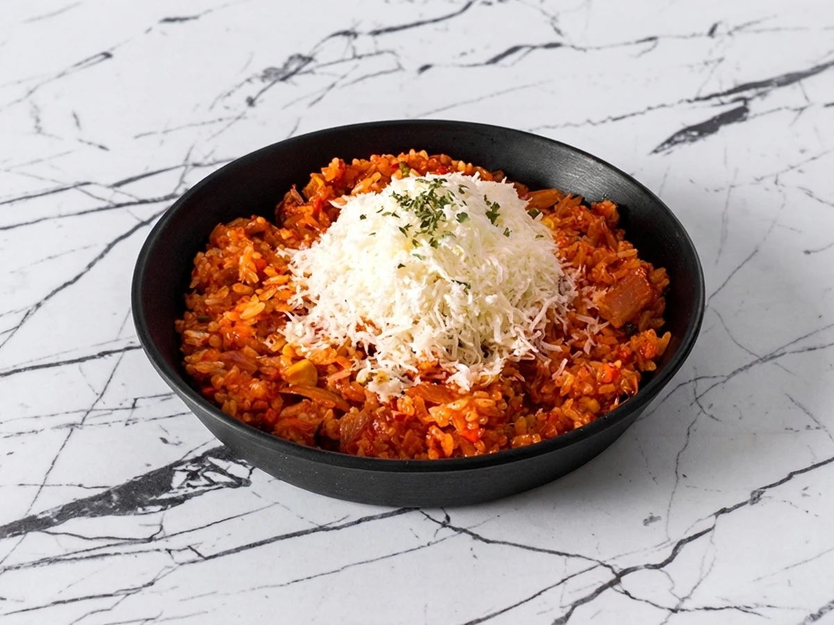 CHEESE KIMCHI FRIED RICE